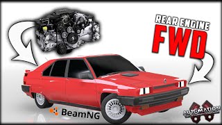 I Built The Most Dangerous Car Ever?! Automation  BeamNG