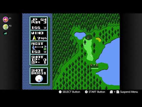 NES Open Tournament Golf - Hole in one!