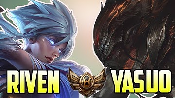 THE YASUO VS RIVEN 1 VS 1- Bronze Spectates 43