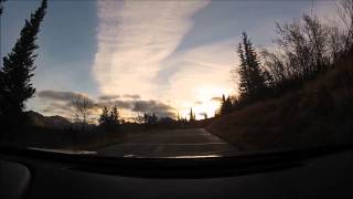 Drive to Flattop/Glen Alps Anchorage Alaska GoPro Camera
