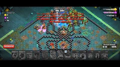 easy 3 star no strings attached challenge on Clash of Clans ⭐💪💪