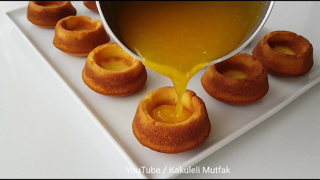 Sofraların Yıldızı Olacak, Portakal Soslu Mini Pasta Tarifi 👉 Cake