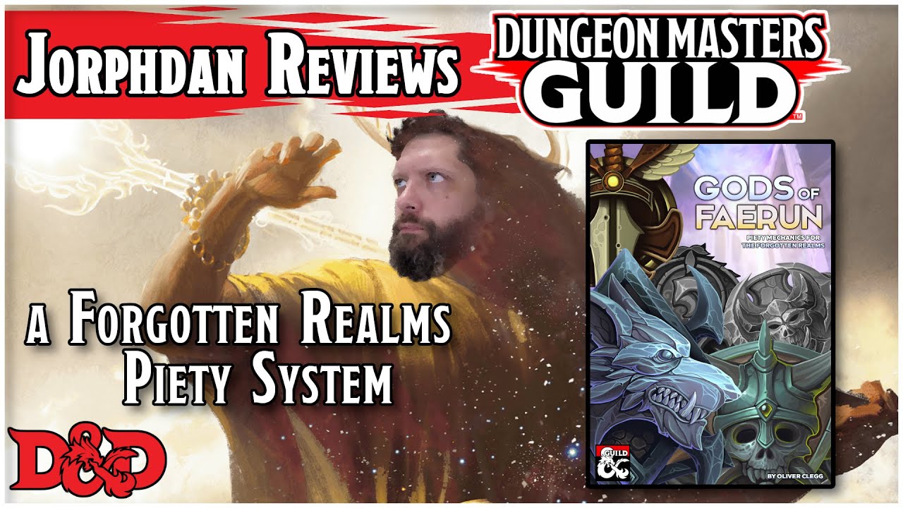A Piety System For The Forgotten Realms Dm S Guild Review Youtube