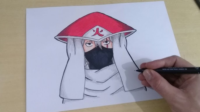 Como Desenhar o Sétimo Hokage Naruto Uzumaki 