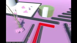 【dancing line fanmade】the pink village screenshot 2