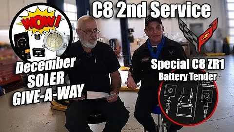 CORVETTE TECH TUESDAY - ZR1 BATTERY PROTECT ISSUE - C8 FRONT TRUNK & SOLER GIVEAWAY