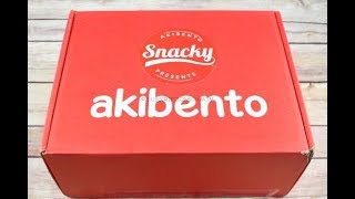 Snacky By Akibento February 2018 Unboxing Coupon