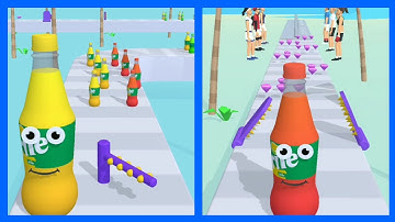 Juice Run. All Levels Gameplay Android,ios (Levels 17-19)          #JuiceRun #gameplay #mobilegame