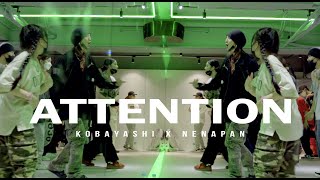 ATTENTION - Justin Bieber \& Omah Lay | CHOREOGRAPHY BY NENA \& KOBAYASHI