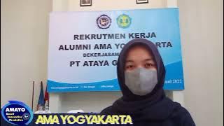 Rekrutmen Kerja Alumni AMAYO || AMA Yogyakarta