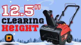 21' Snow Blower/Thrower Single Stage from Powersmart Review #powersmart