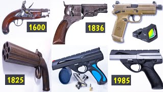 Evolution of Pistols 1560 - 2020 | History of Firearms | Pistols, Documentary video