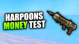 I Tested HARPOONS For MONEY in Fisch