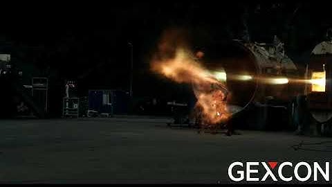 Hydrogen explosion testing at Gexcon