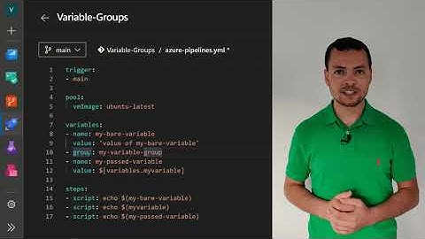 Variable Groups in Azure DevOps Pipelines