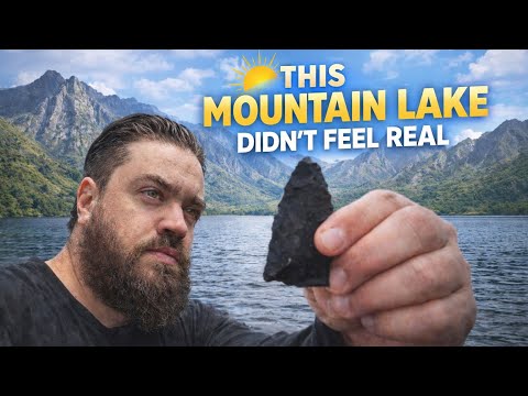 This Mountain Lake Didn't Feel Real WILDERNESS ADVENTURE CAMPING VLOG