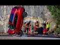 The Most Extreme Volvo Crash Test Ever – Brand New Cars Drops From 98 feet / 30 meters