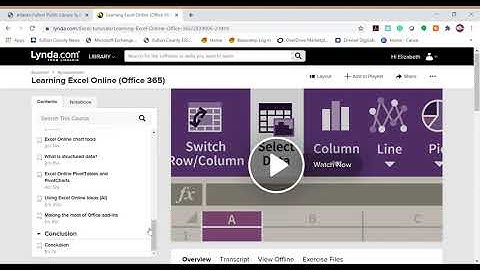 How to use Lynda.com