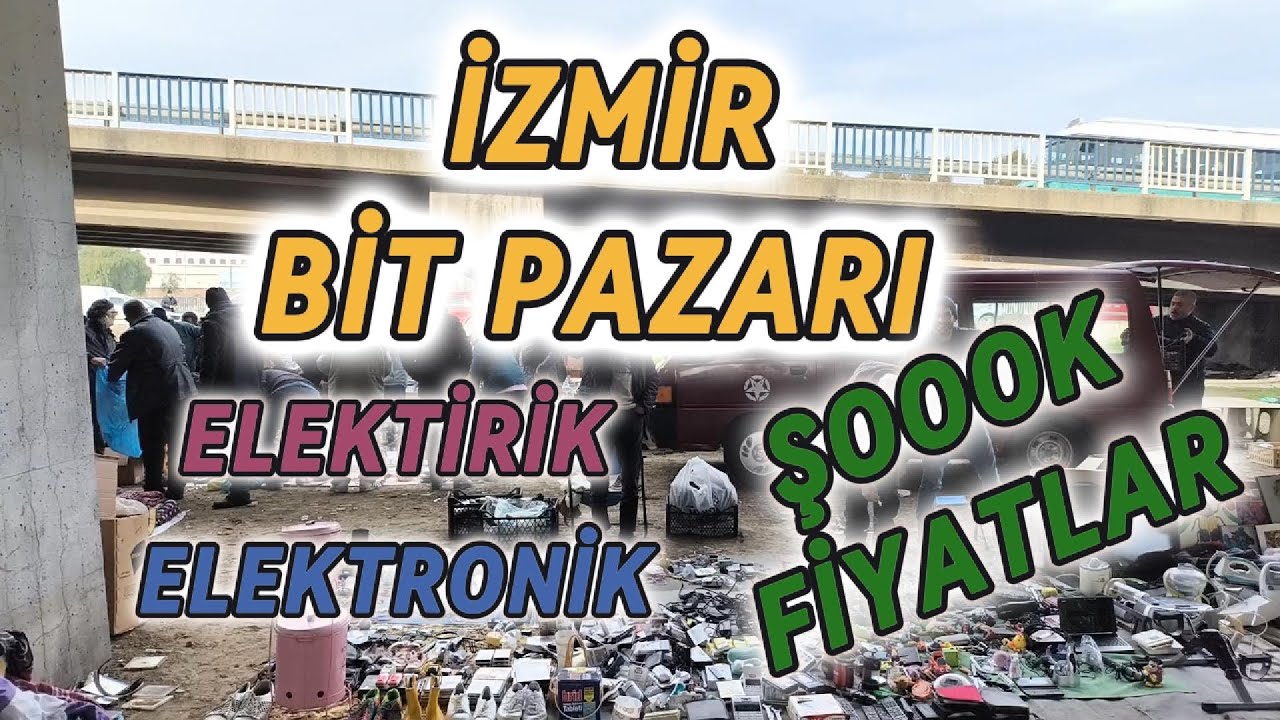 İZMİR BİT PAZARI ELEKTRONİK ŞOK FİYATLAR #109
