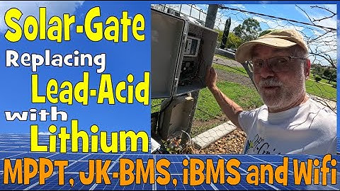 Finally! The Solar Gate is running on Lithium! Upgrading Lead-Acid to LiFePO4