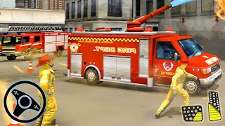 New York Fire Rescue Simulator 2019 - City Fire Truck Driving | Android Gameplay screenshot 3