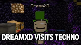 DreamXD visits Technoblade and Dream in DREAM SMP PRISON