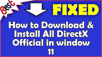 How to Download & Install All DirectX Official in window 11