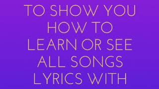 How to learn or see the lyrics of all songs with the help of one app.👍👍 screenshot 5