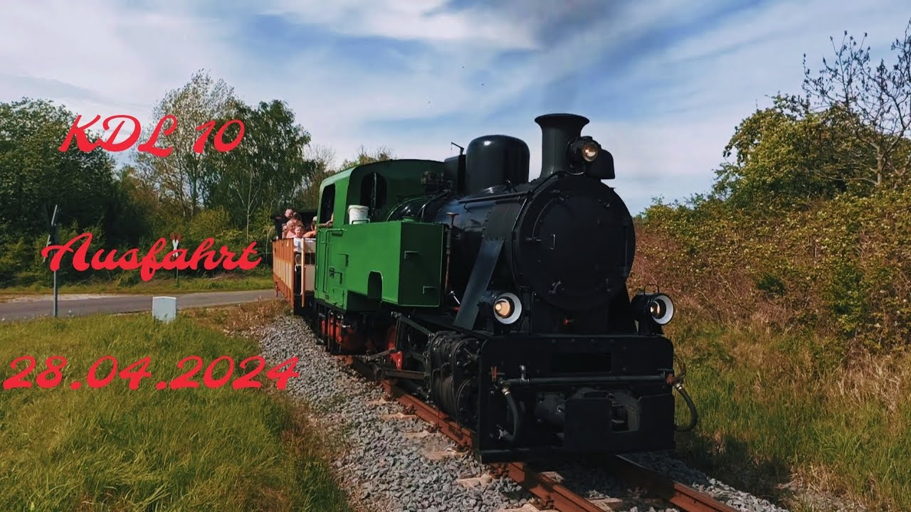 Kriegsdampflok , KDL10 des Meuselwitzer Verein Kohlebahnen eV erste richtige Ausfahrt mit Fahrgästen