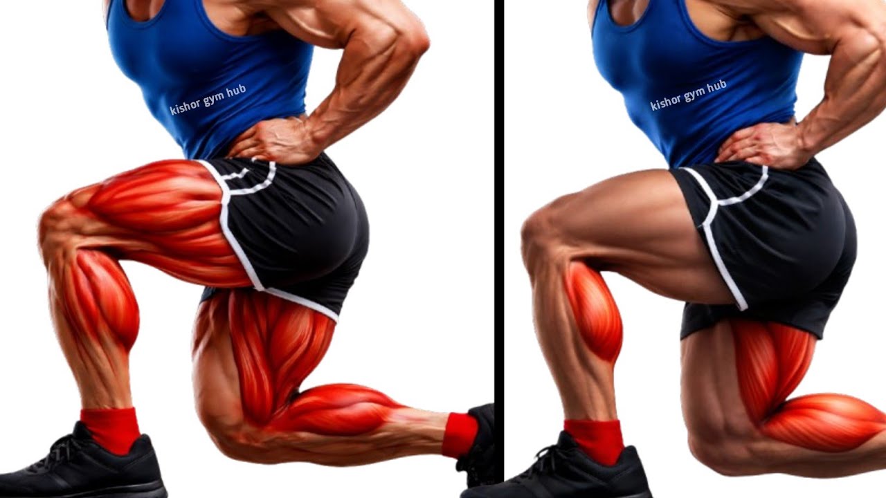 “Complete Leg Day Workout | Build Powerful Quads, Hamstrings, Glutes ...