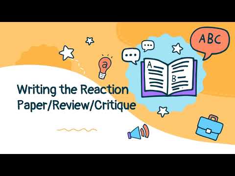 Video: Wat is het schrijven van de reactie Paper Review kritiek?
