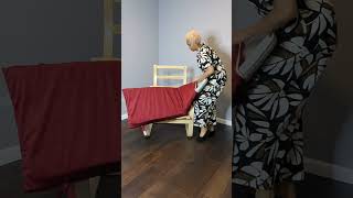 Upgrade Your IKEA Poang with Custom Slipcovers | Burgundy Red Velvet | Rockin Cushions