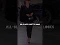 All-black palette looks…☕️ #fashion #fashionstyle #fashiontrends #viral #explore
