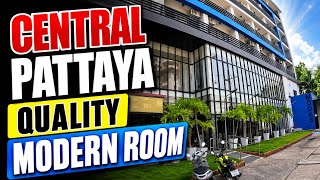 MODERN CENTRAL PATTAYA QUALITY ROOM 9,000 BAHT PER MONTH NO CONTRACT FULL REVIEW - MOOKS