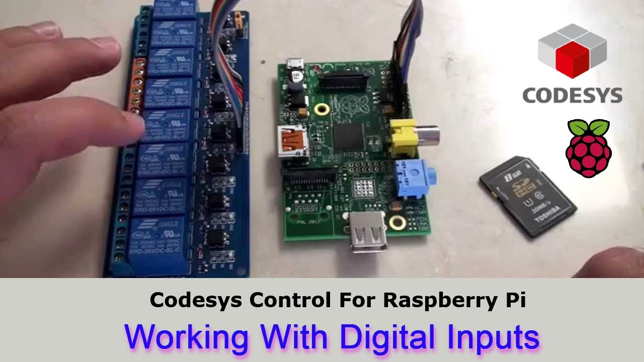 Working With Digital Inputs | Codesys Control for Raspberry Pi - YouTube
