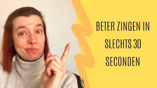 Beter Zingen In Slechts 30 Seconden