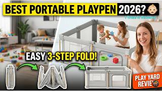 Best Portable Baby Playpen 2026? 👶 Easy Fold Play Yard Review