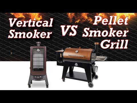 Vertical Smoker vs Horizontal Pellet Smoker Grill - Which To Buy