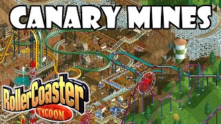 Canary Mines Playthrough - RollerCoaster Tycoon - Corkscrew Follies screenshot 4
