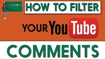 How To Filter Your Youtube Comments
