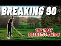 17 handicap golfer trying to break 90  golf vlog benton hall essex