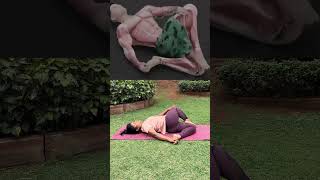 Locked Lower Back? Stretch Your Hips Release Tight Muscle & Reduce Pressure On The Spine🔥💀#viral