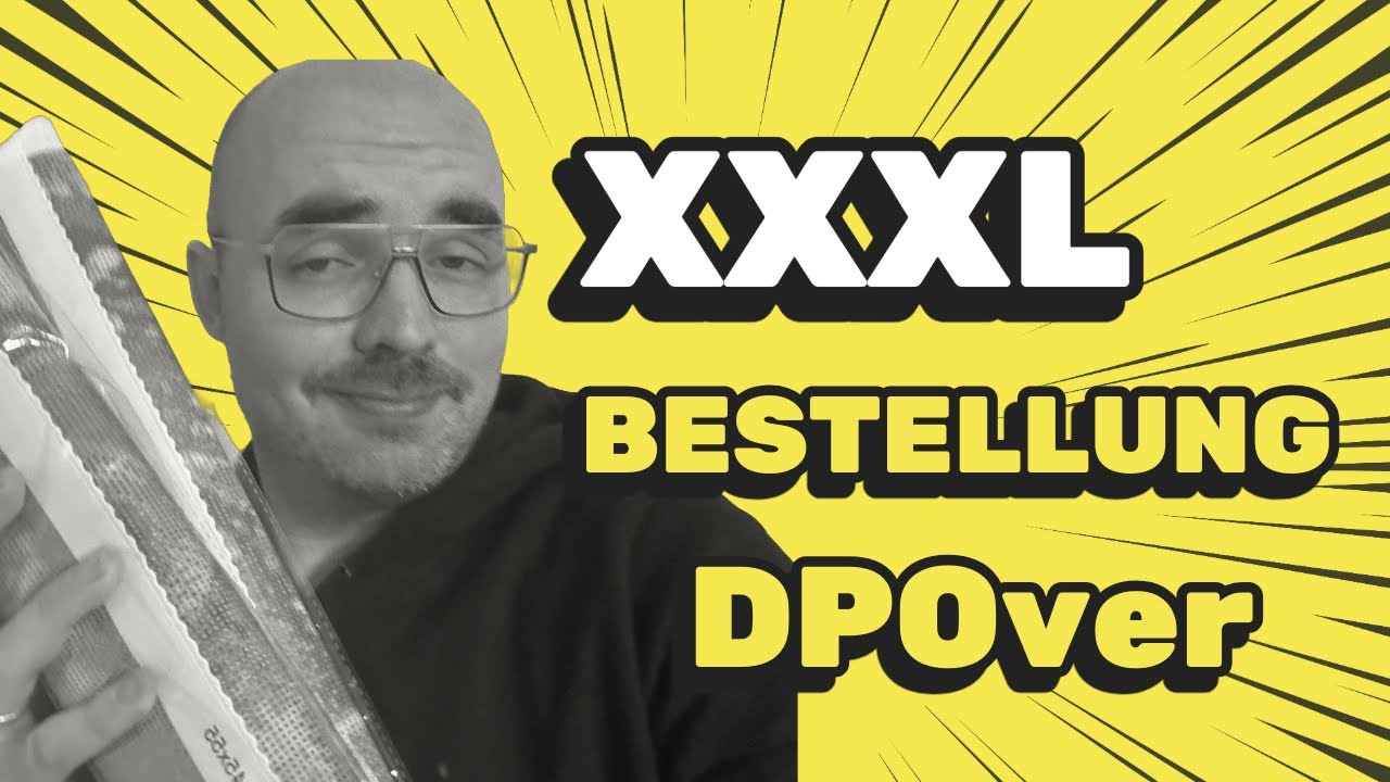 XXL Diamondpainting Unboxing DPOver Teil 2025