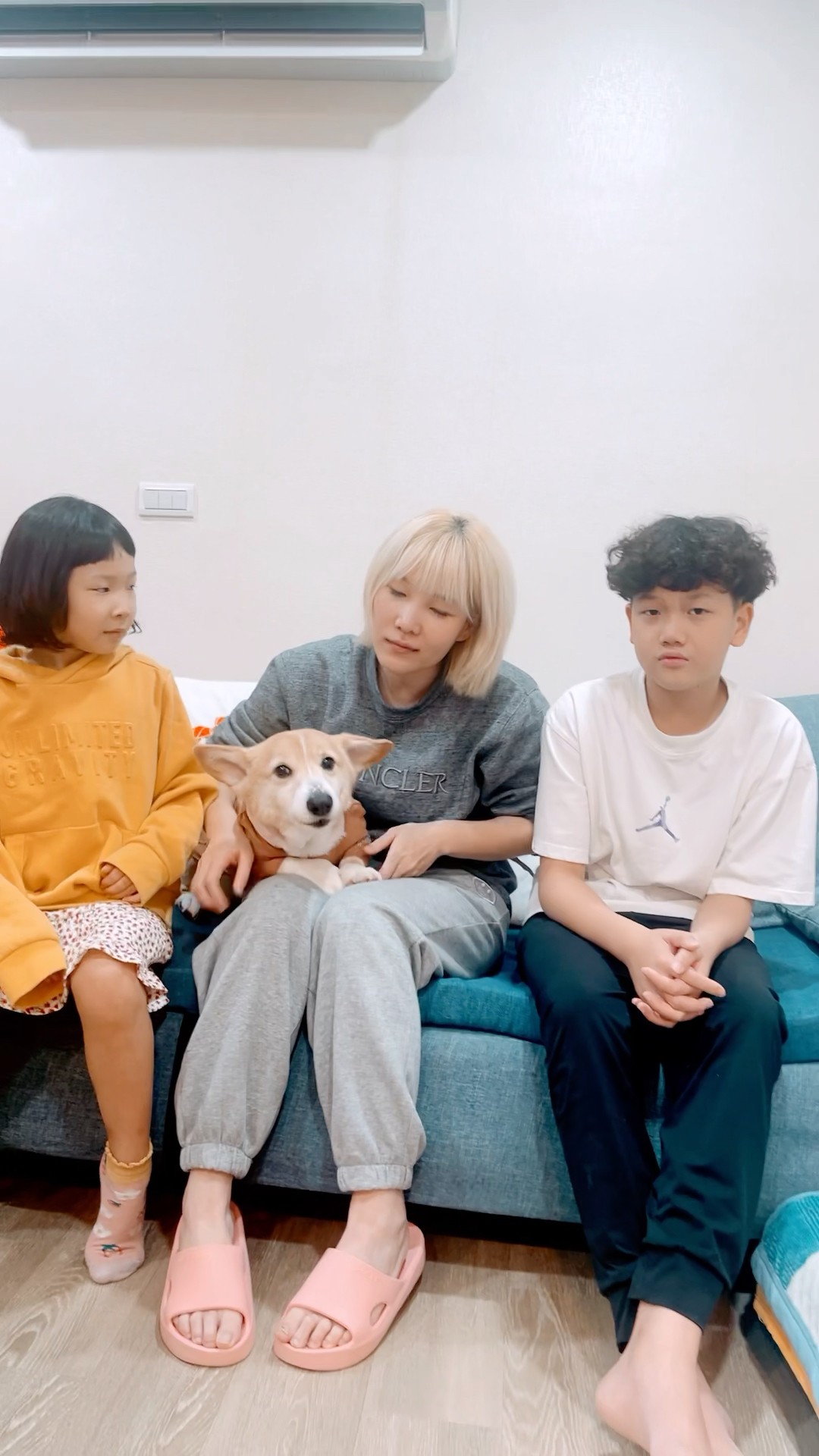 (Golf familyVN) Ba cô cháu và milu bắt chước trend ?#sofunny #cute #shorts