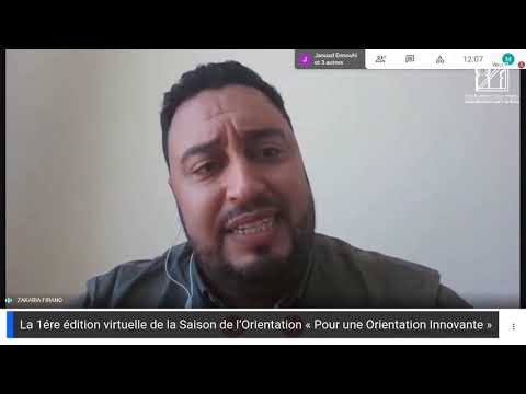 Pr Zakaria Firano 1ère Edition de la saison de l’Orientation en mouvement à l’UM5R