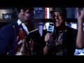 Saigon on the set of 'Game Changer' with Marsha Ambrosius for MTV