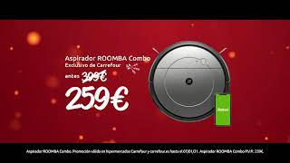 Navidad Carrefour - Aspirador Roomba Combo a 259 € - YouTube