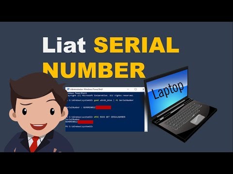 Video: Cara Mengetahui Nomor Seri Laptop