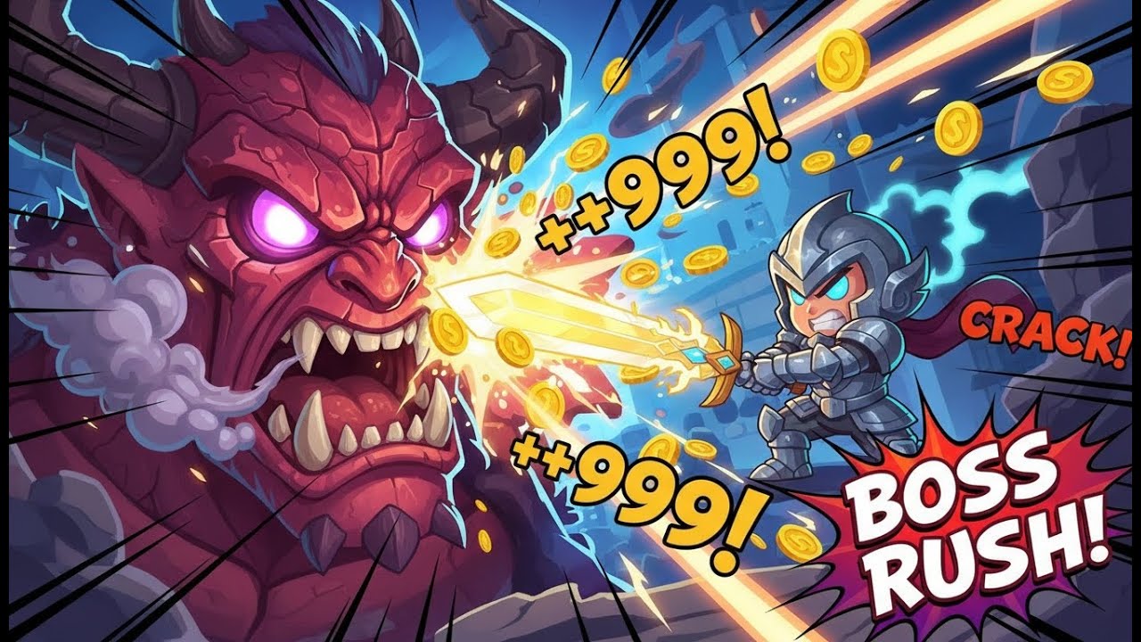 Idle Boss Rush Demo - Fight Endless Bosses! | Incremental Boss Battle Gameplay