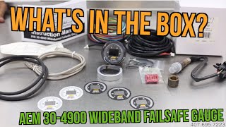 AEM 30-4900 Wideband Failsafe Gauge - Real Street Performance
